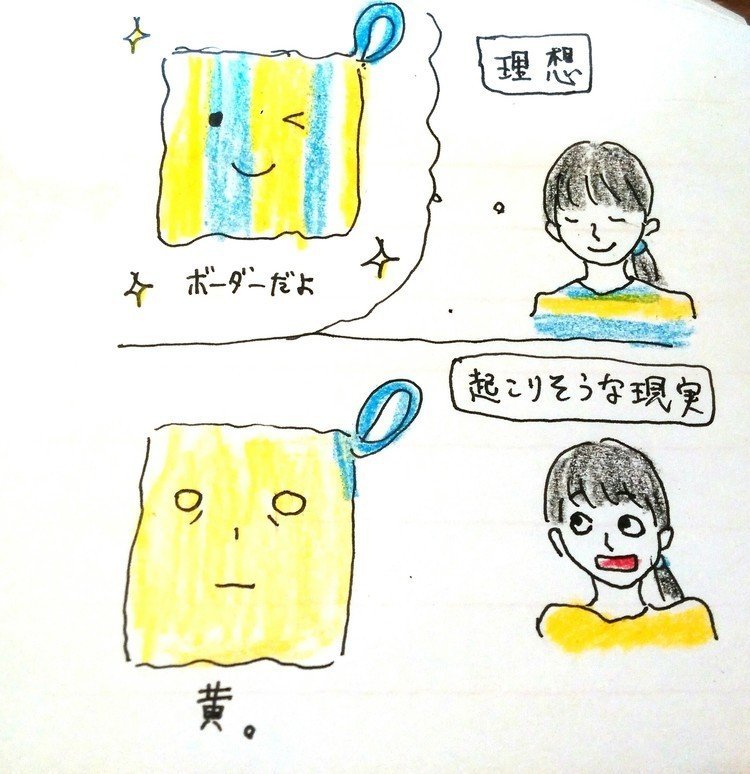 カラフルボーダーアクリルたわし その2 やもりじゅんこ Note カラフルボーダーアクリルたわし その2 やもりじゅんこ Note