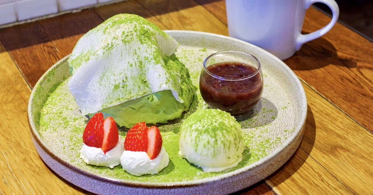Limited-time menu at the pancake specialty store: 