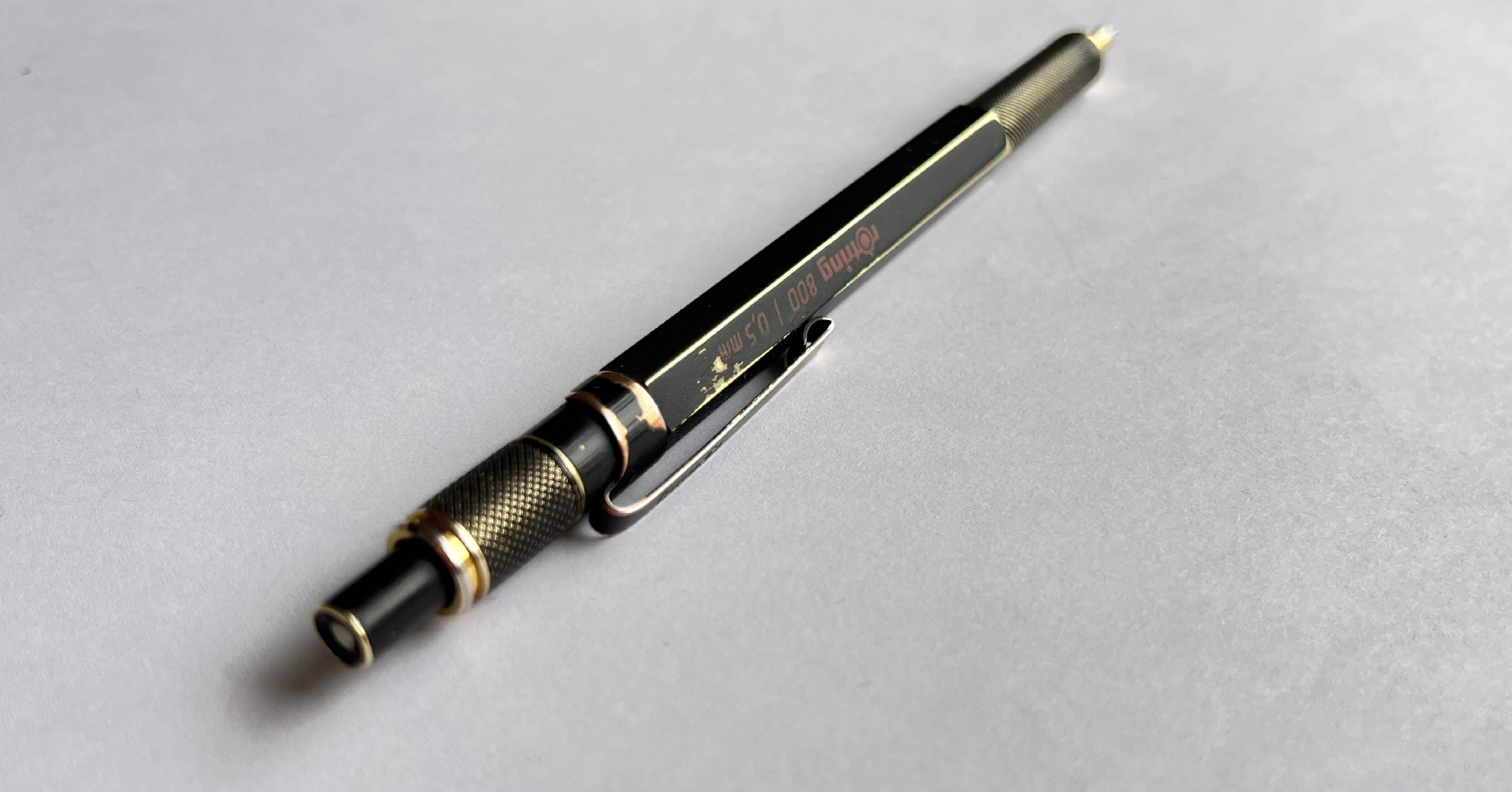 ロットリング800 焼き付け塗装 rOtring800 レビュー｜soiloee