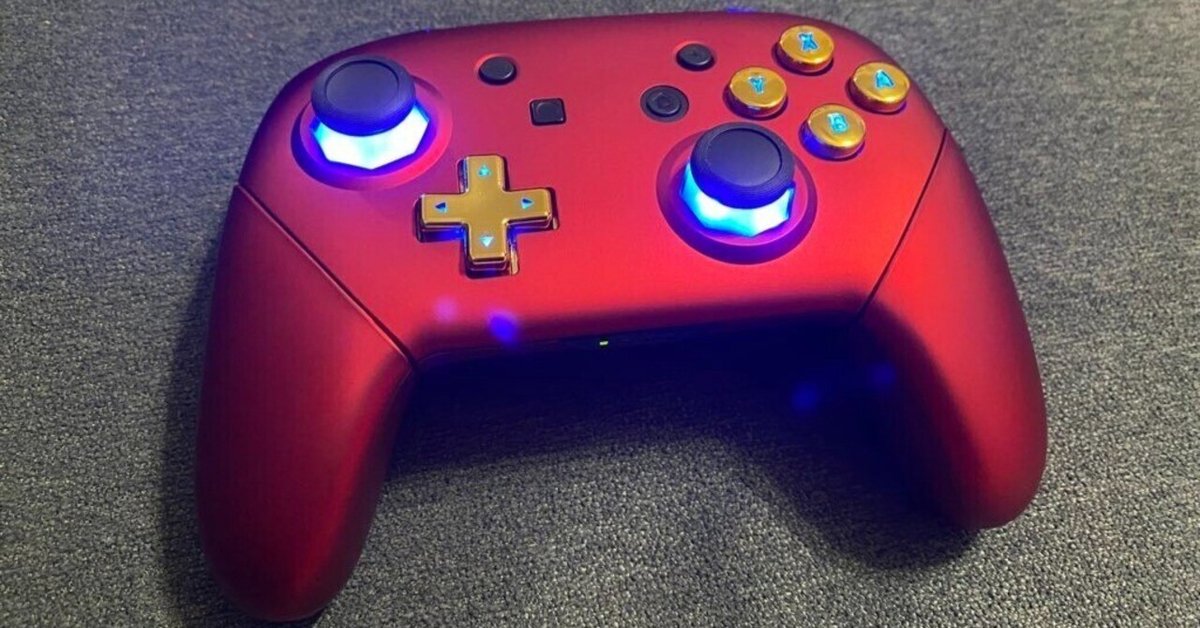 純正ゲームキューブコントローラー 跳ね戻り対策 軽量化 LRボタン化