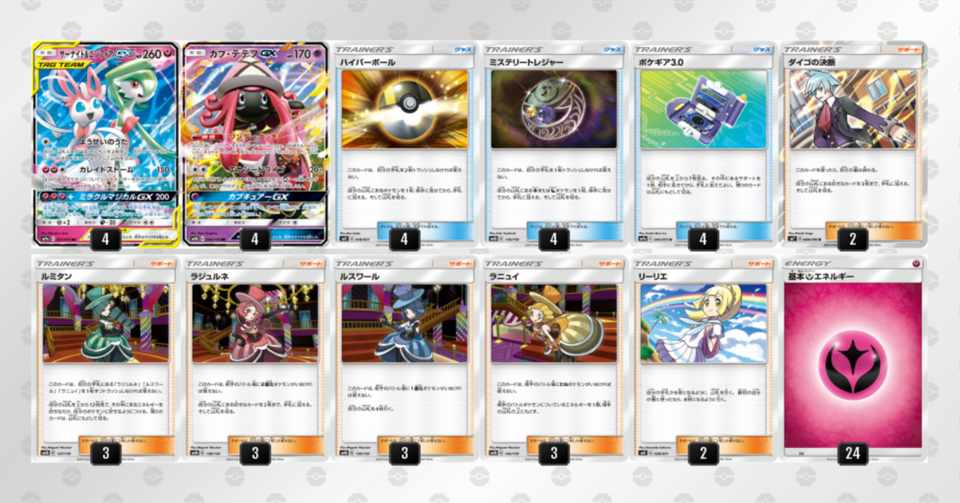 バトルシャトレーヌ デッキ ポケモンの壁紙