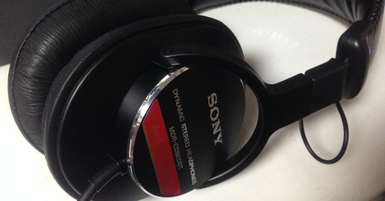 Sony Mdr Cd900stを改造した話 Rini Note