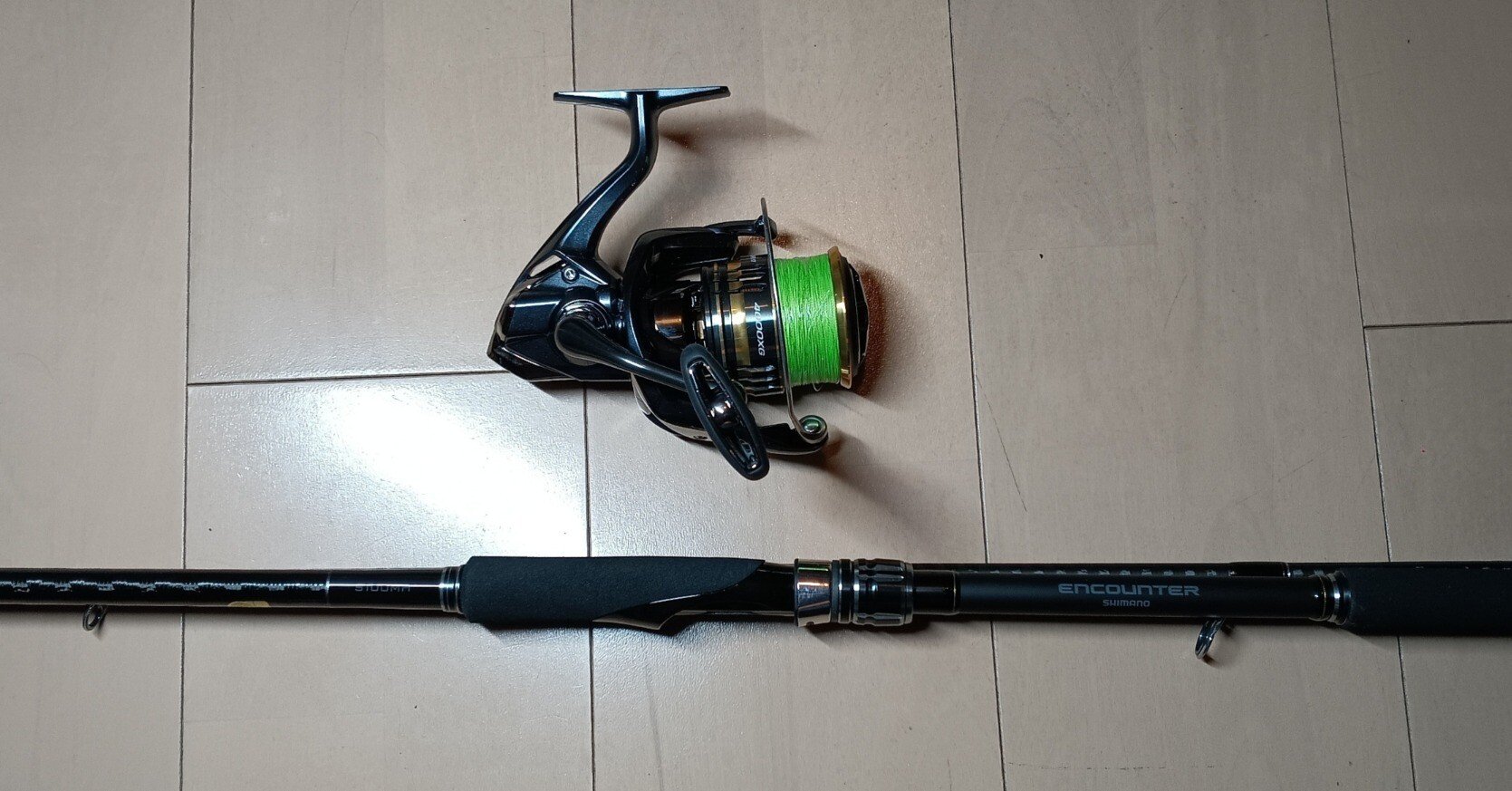 シマノ21アルテグラ4000XGとシマノ19エンカウンター100MHを