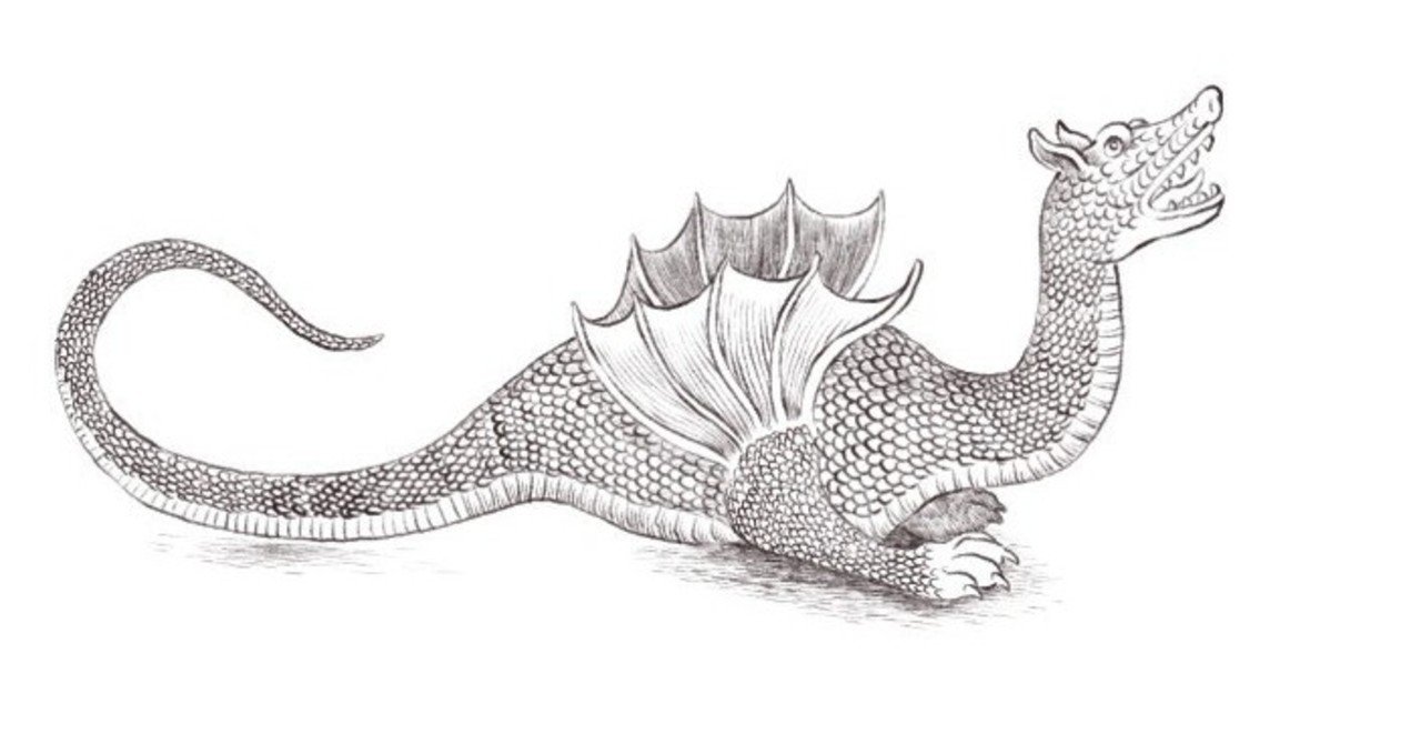 【原画】『大陸間移動装置』（絵画　動物　チワワ　黒猫　植物　龍　苔　蛇） 原画】『大陸間移動装置』（絵画 動物 チワワ 黒猫 植物 龍 苔