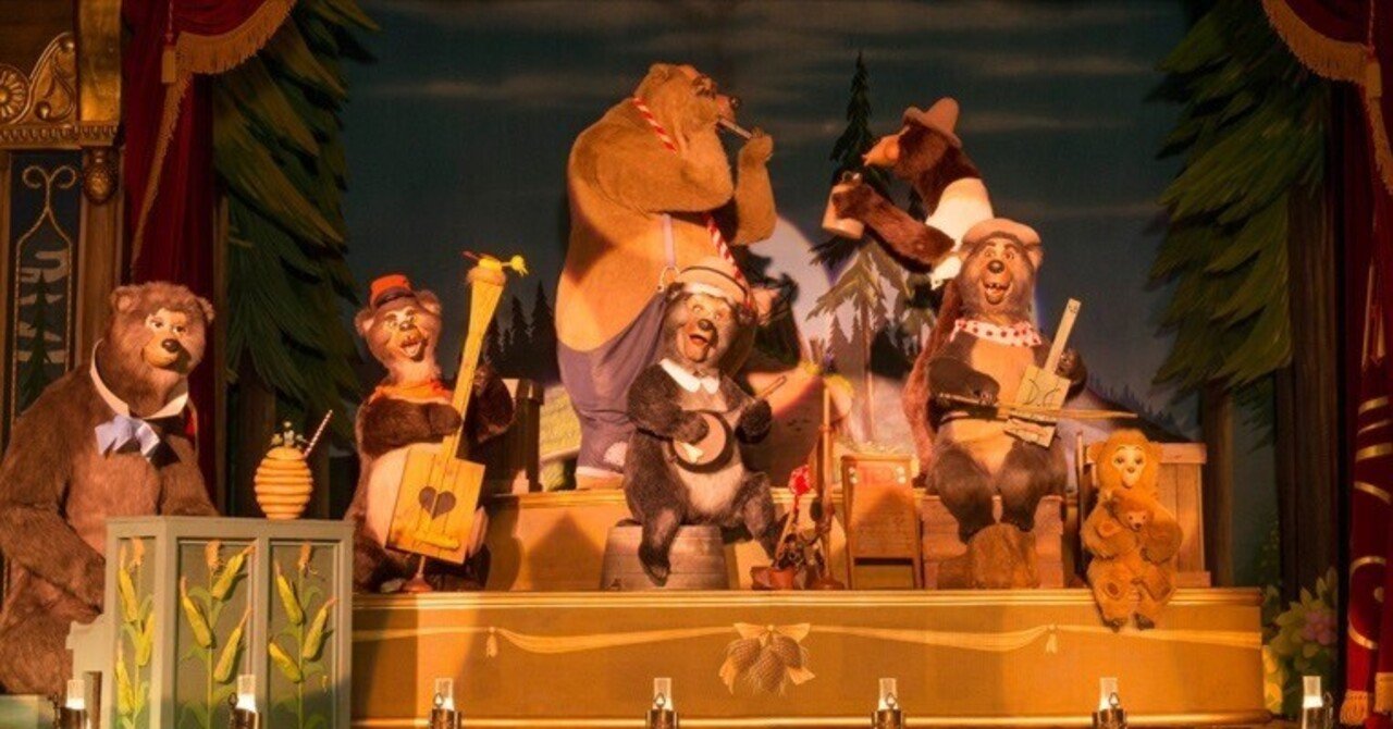 Disney COUNTRY BEAR　カントリーベアシアター　置物 hq720.jpg?sqp=-