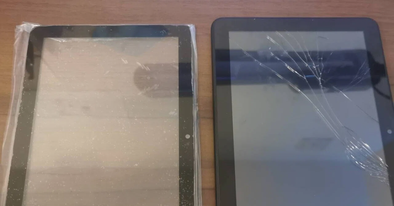 Kindle Fire HD8 の画面が割れたので直してみた。｜Hiroya Genki Kon