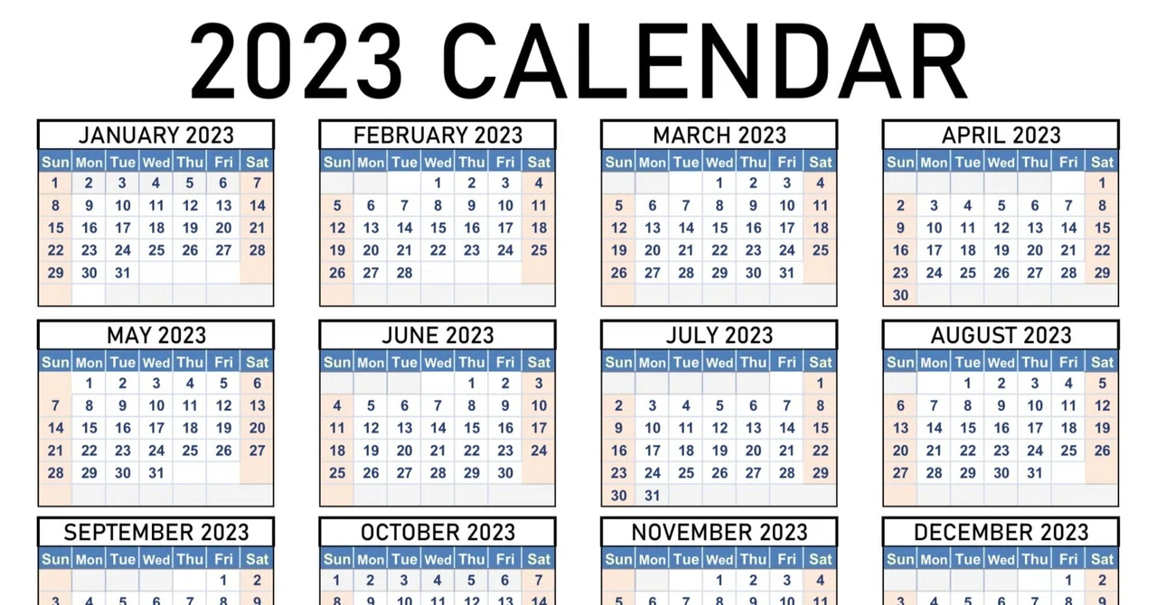 Free Printable Year 2023 Calendar 123calendars 123Calendars free-printable-year-2023-calendar-123calendars-123calendars