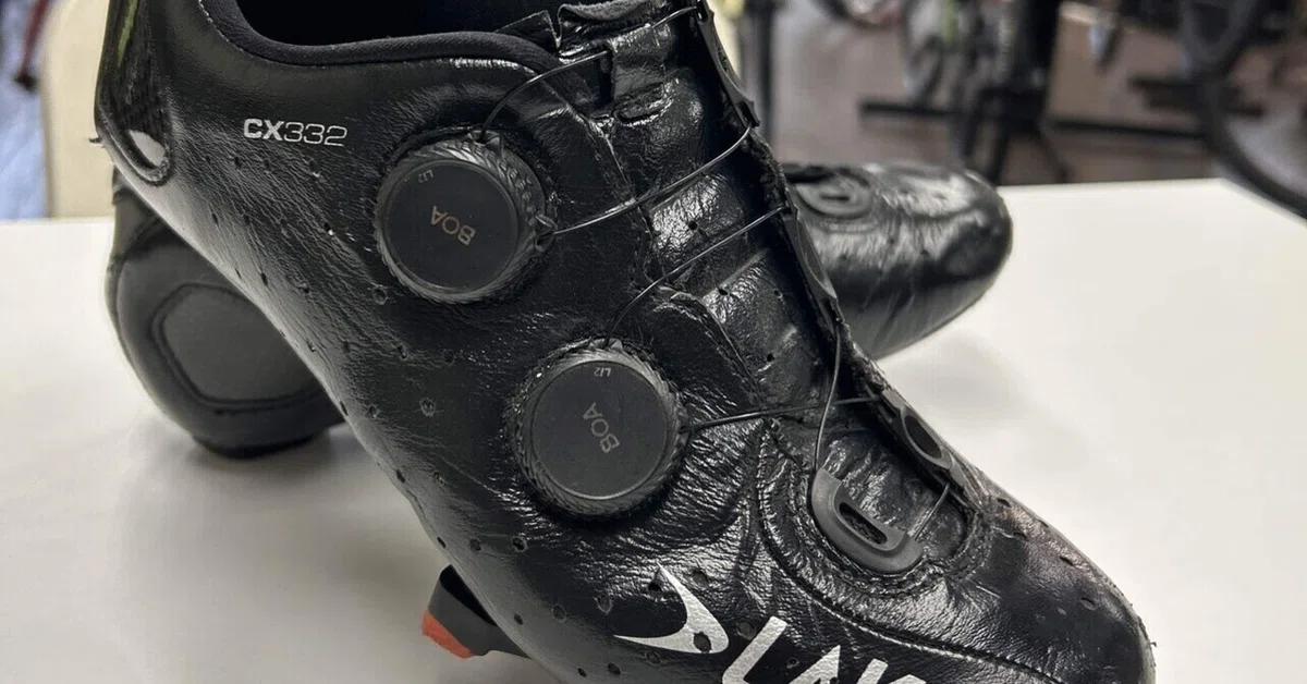 美品】LAKE CX332 ロードシューズ 41.0 レギュラー幅（LAKE CX332 