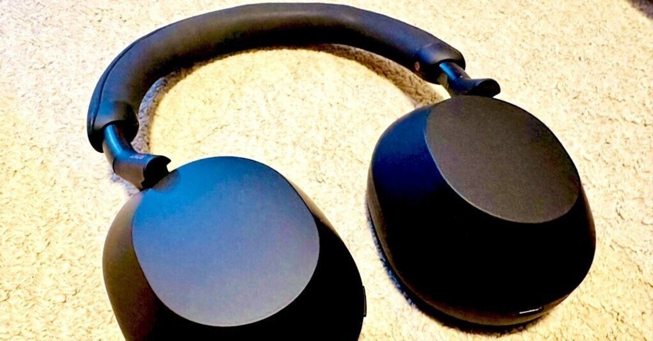 ノイズキャンセリングヘッドフォンが魔法みたいだった話。｜雨谷とうか