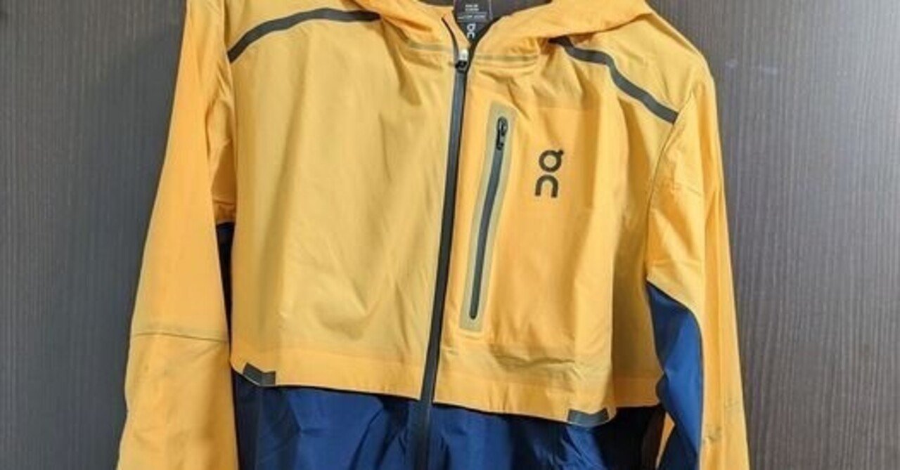 北陸のランニングウェアにOn Weather Jacketはおススメ！？｜demu@ageless