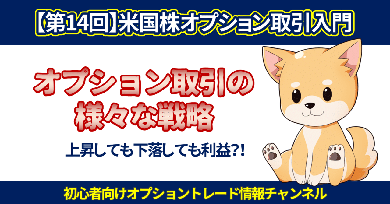 最終回】オプション取引の様々な戦略｜DVmark 🐾 Option Trader