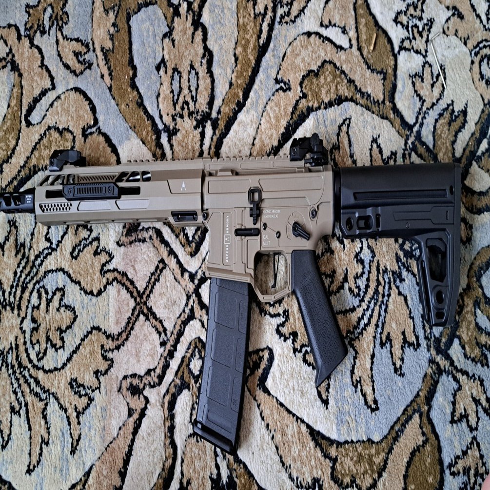 DEエアソフト　エアロノックスAR15（電子トリガー装備）スポーツライン DE Airsoft Aeroknox AX//15 AR15 AEG (フルメタル電動ガン/玄モーター