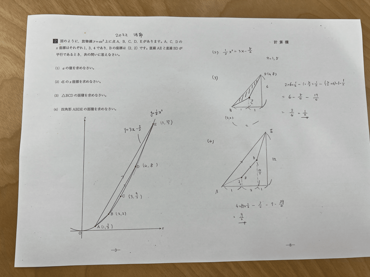 2022洛南数学解説｜goukakutarou