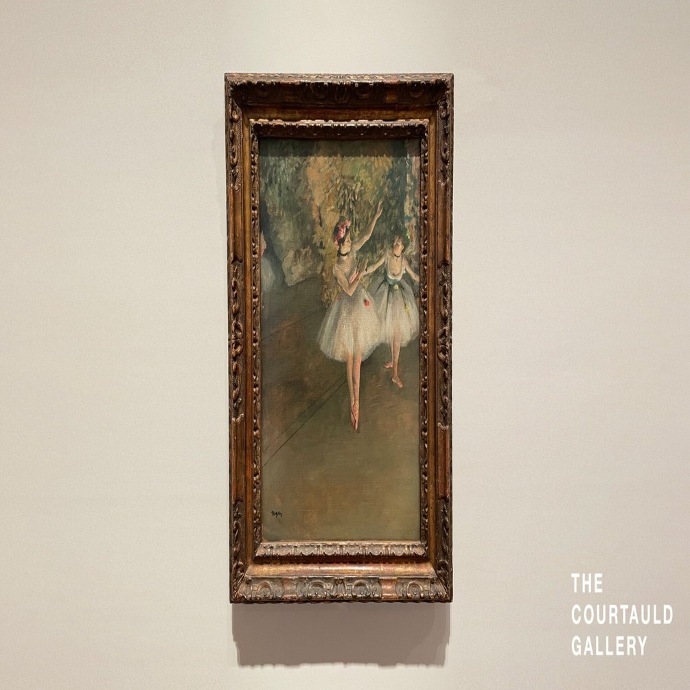 エドガー・ドガ、休息する二人の踊り子、希少な画集より、状態良好