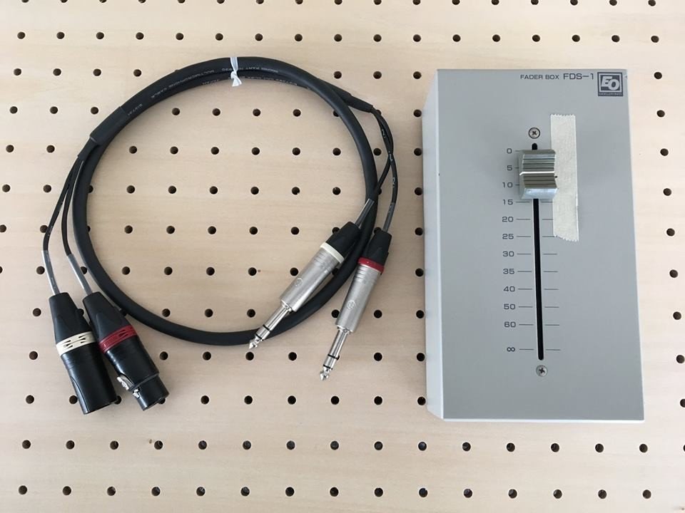 フェーダーボックス接続用、専用カスタムケーブル｜Ryo Kimura