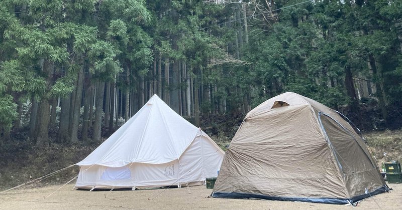 初めてのお泊まりキャンプ