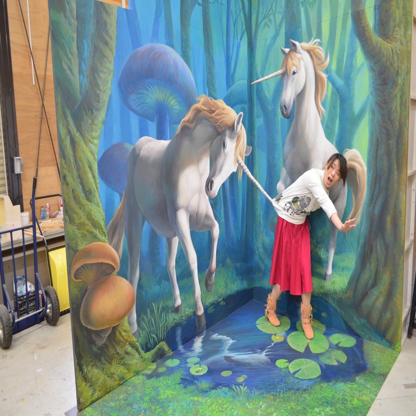 日本最大のトリックアートテーマパーク 大規模リニューアル 素敵な未来へ Note