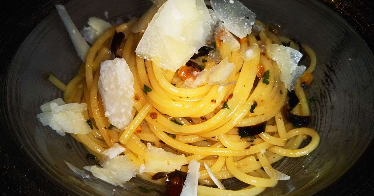 本格ペペロンチーノは簡単 乳化や意味やカロリーなどのお話 りょうりん Note