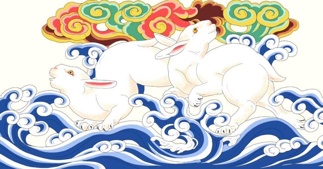 卯】ウサギの社寺彩色の話｜巳白