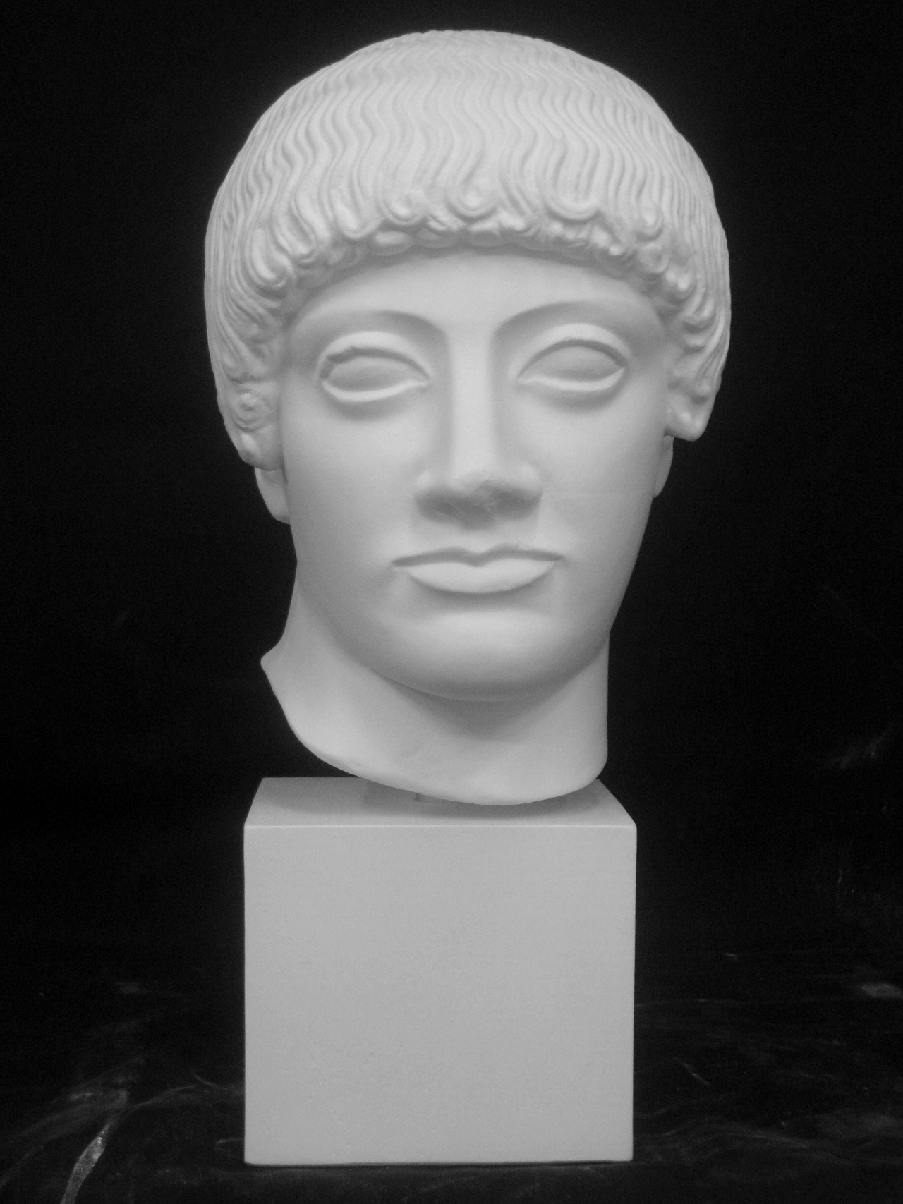 S-232 アクロポリスの青年首像（エフェベの首）｜石膏像ドットコム（脇本）