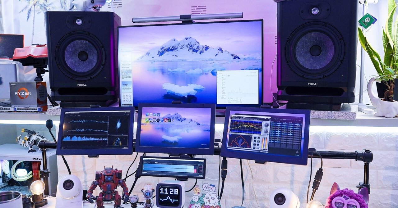 グラボ2枚刺しで5枚のディスプレイを使いたい｜かごめP