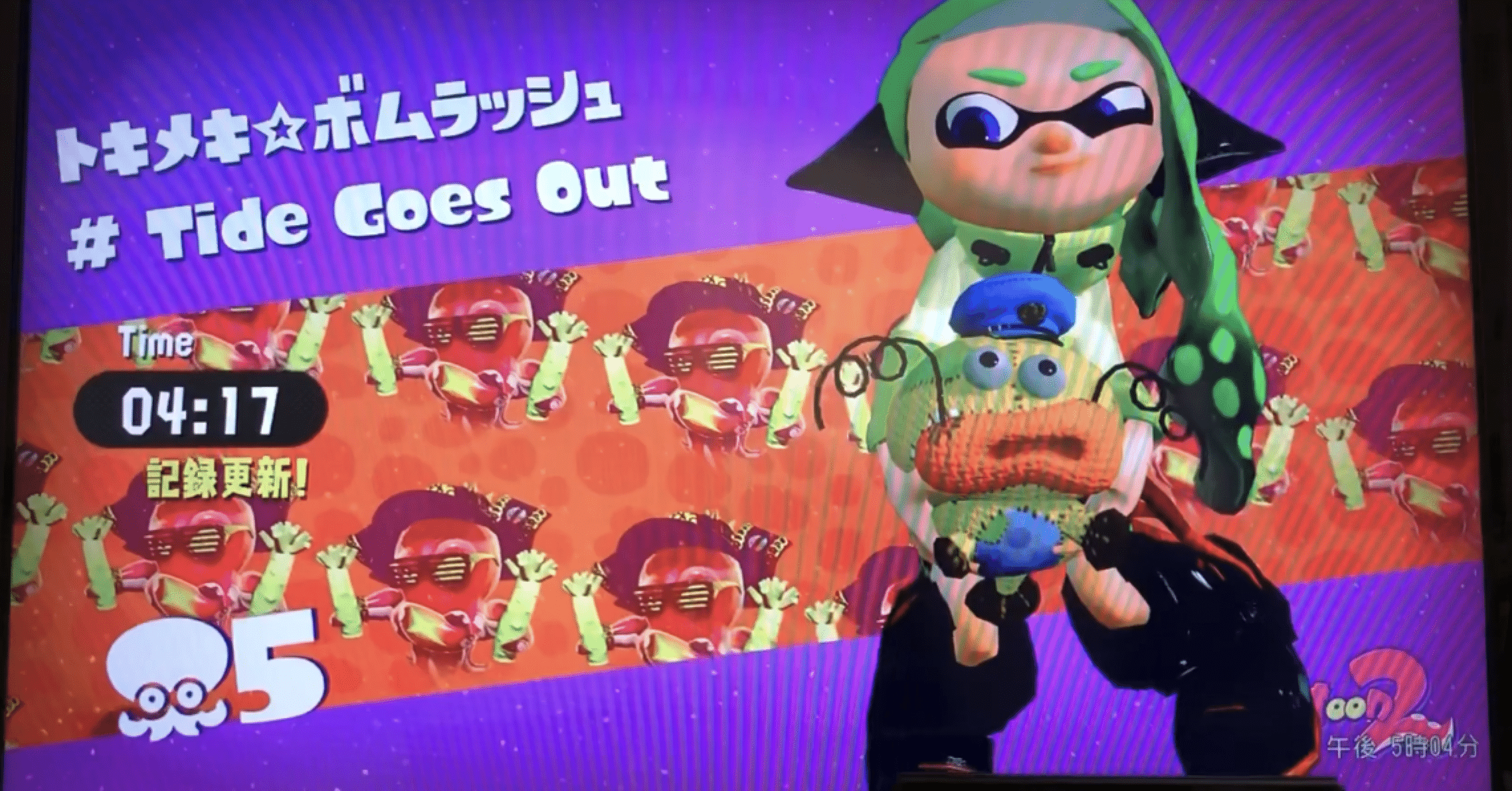 スプラ2タコワサ将軍戦TA解説｜花難破納(はなはな)