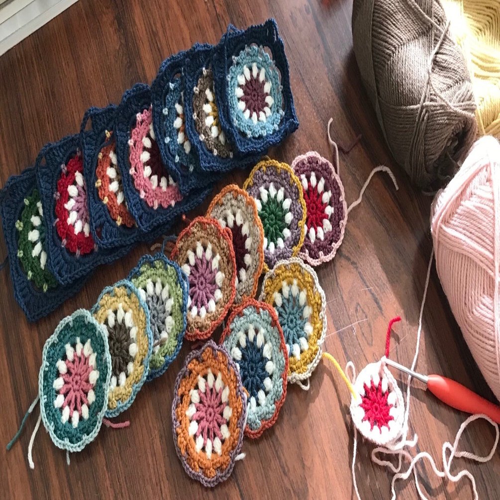 玉編みモチーフ｜nanamotif