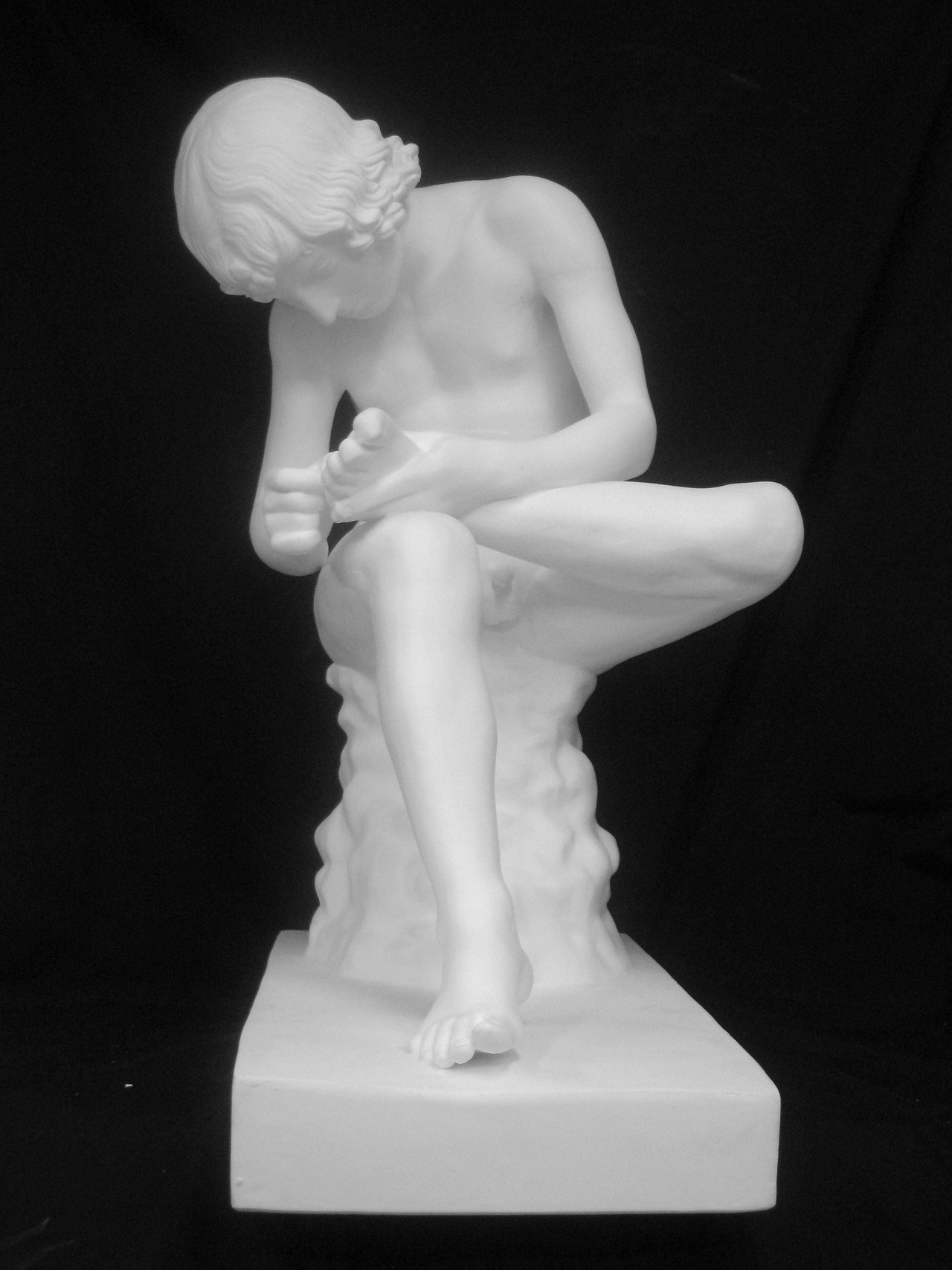 N-033 とげぬき童子全身像（大）｜石膏像ドットコム（脇本）