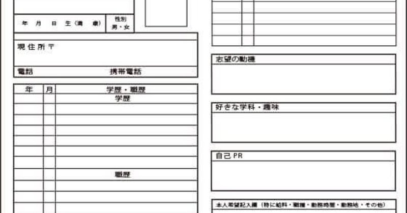 手書きの履歴書にこだわる会社 だいたいブラック企業 Nissy ココロの整体師 Note 手書きの履歴書にこだわる会社 だいたいブラック企業 Nissy ココロの整体師 Note