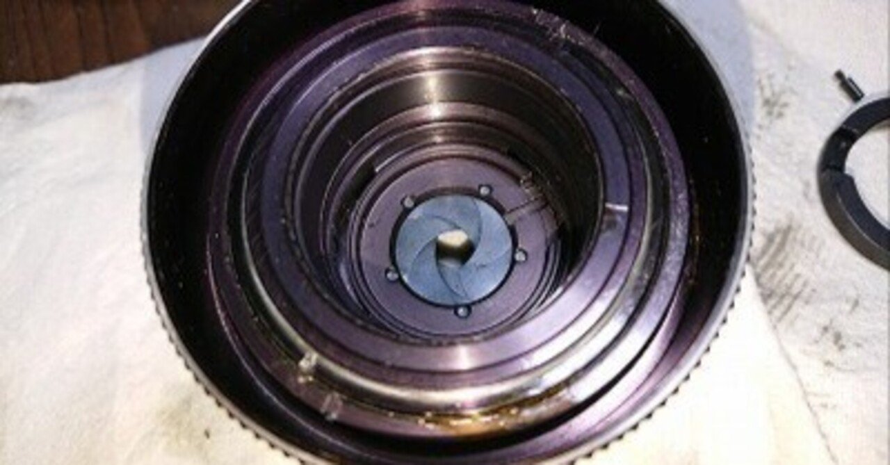 Carl Zeiss Jena DDR 50/2.8 Tessarの修理|\えそら/ Carl Zeiss Jena DDR 50/2.8 Tessarの修理|\えそら/