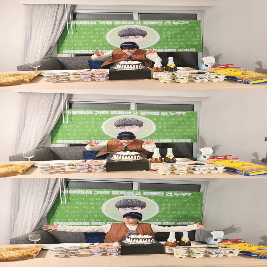 ホンジュンお誕生日おめでとう🎂｜AtoZ_KAZUMI3