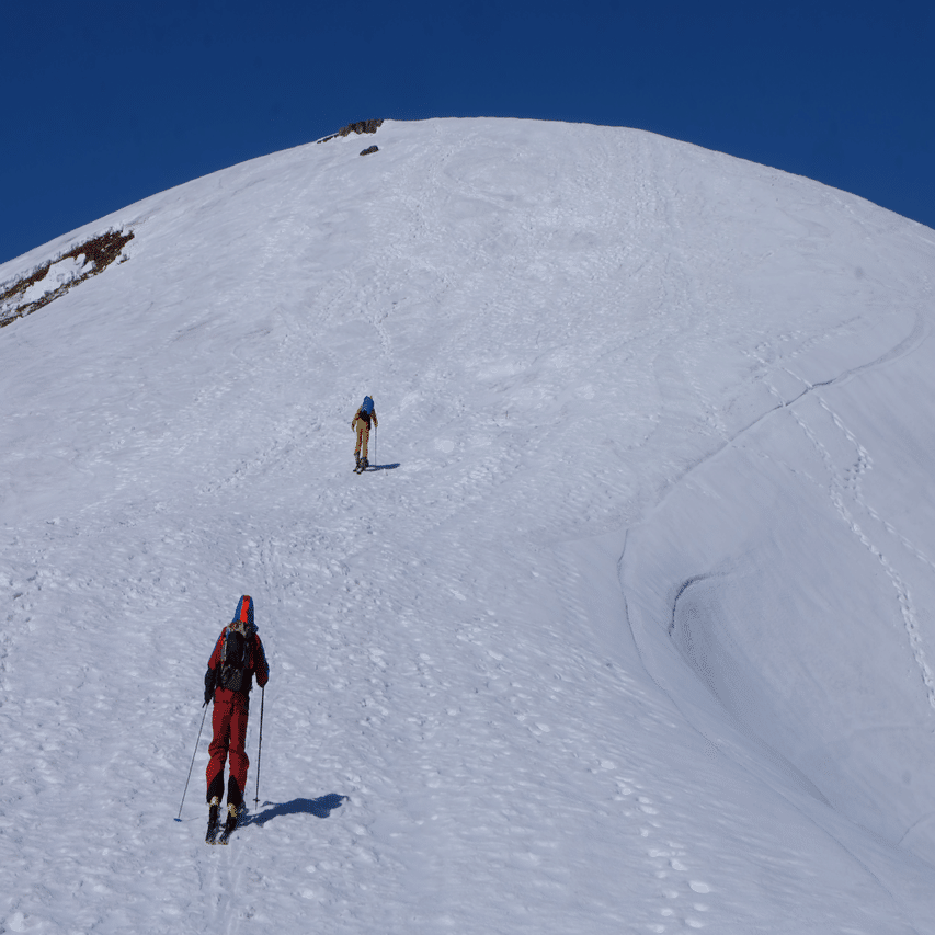 深入山でバックカントリースキー♪｜ラリーグラス