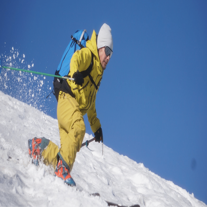 バックカントリースキー 深入山でバックカントリースキー♪｜ラリーグラス