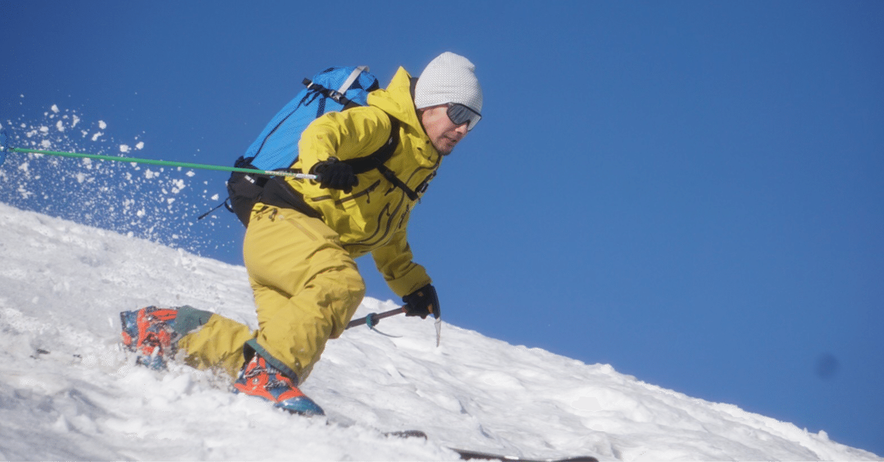深入山でバックカントリースキー♪｜ラリーグラス