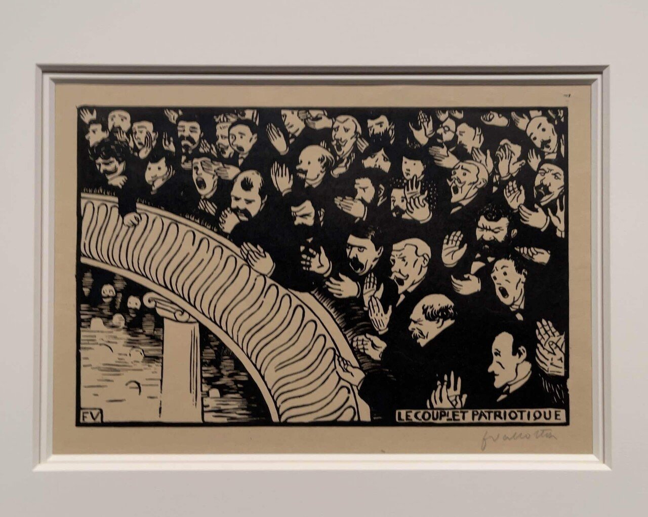 人形達の交渉　版画　1/5　限定5部　絵画 なんなんだ、これは。「ヴァロットンー黒と白」｜カサイミノリ