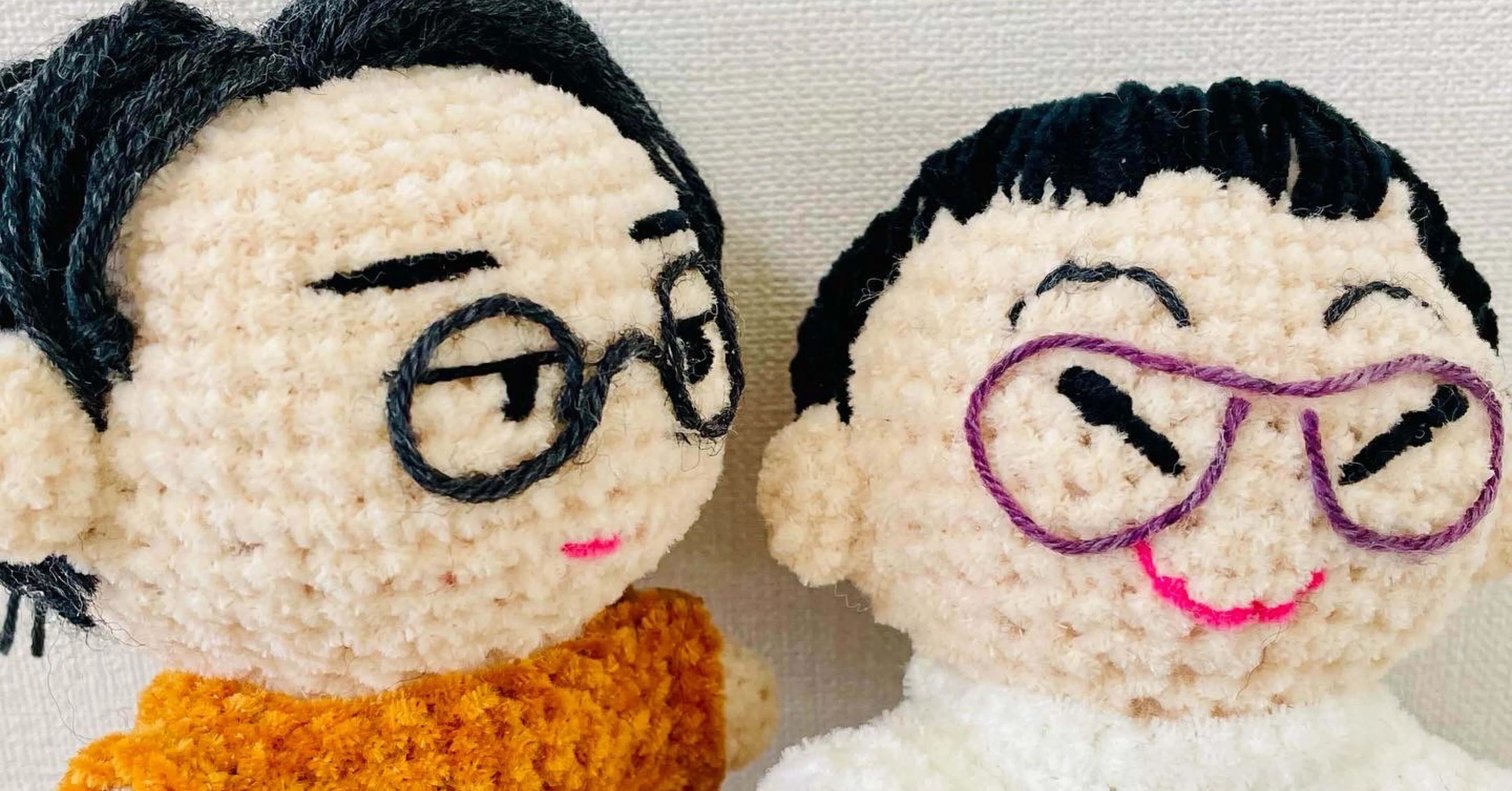 男性ブランコのあみぐるみ｜クララリネット