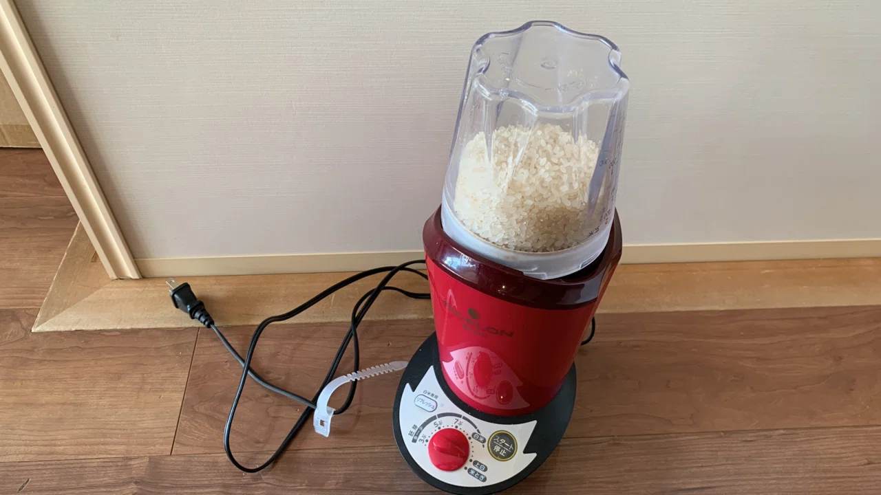 お米の備蓄、玄米精米方法の実験❣️｜どんぶらっこちゃん