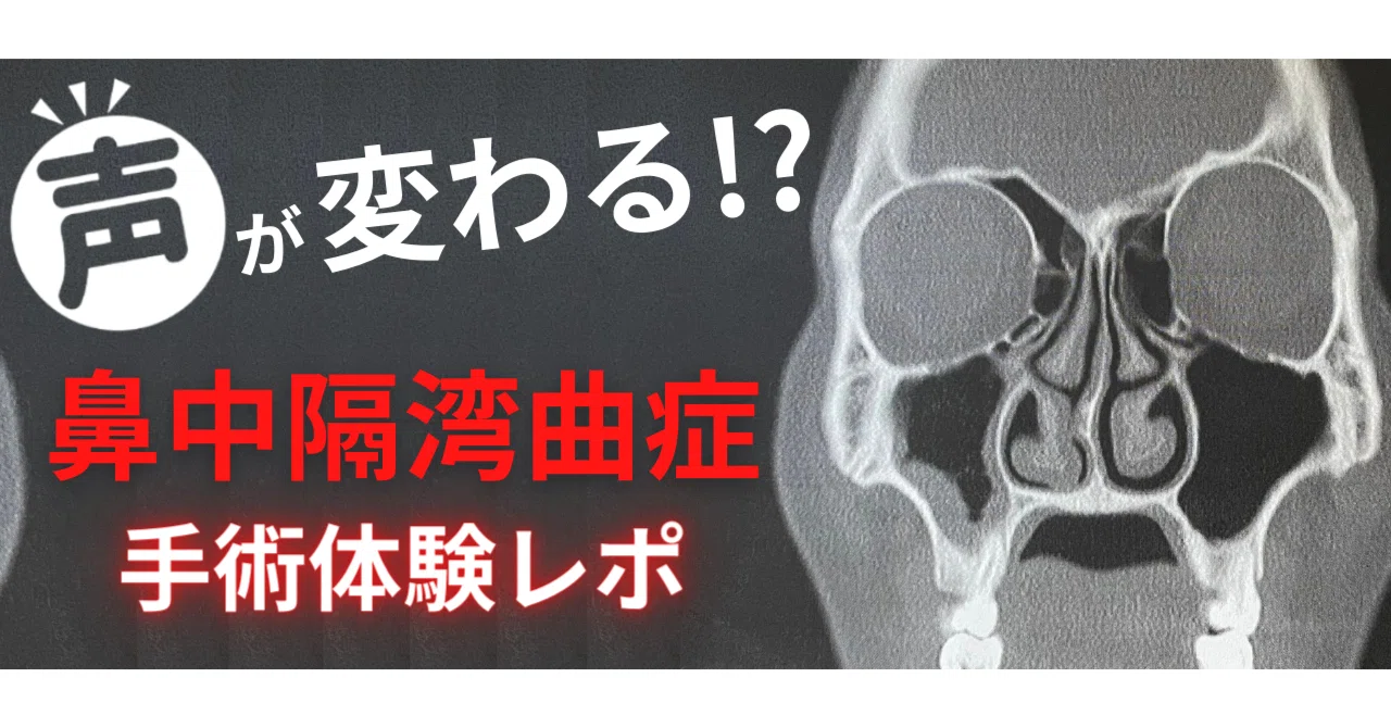 鼻中隔 湾曲 症 手術 声 が 変わる