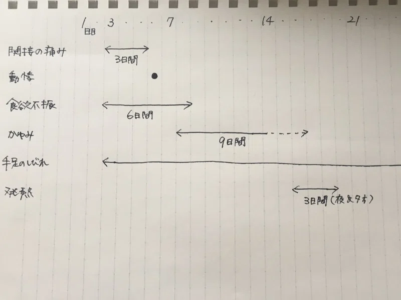 抗がん剤投与後 25日目 副作用などまとめ 小笠原咲絵 Note
