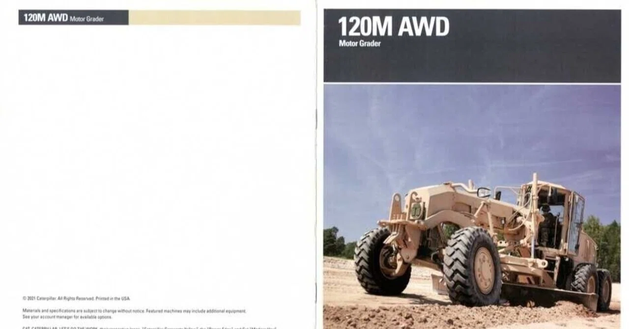 CAT Defence 120M AWD Motor Grader｜建設機械化ライブラリー