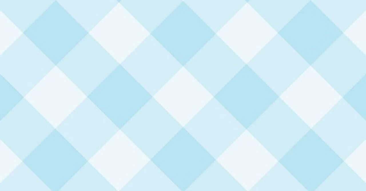 フリー素材 背景 定番のななめチェック柄背景 定番のななめチェック柄 みずいろ W ﾉnyoiio ねこ Note