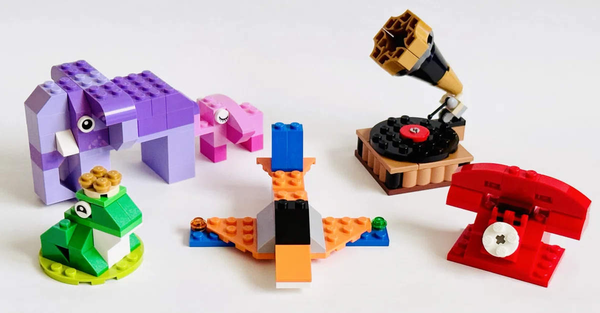 LEGO クラシックで5つの作品をつくってみた｜アトリ