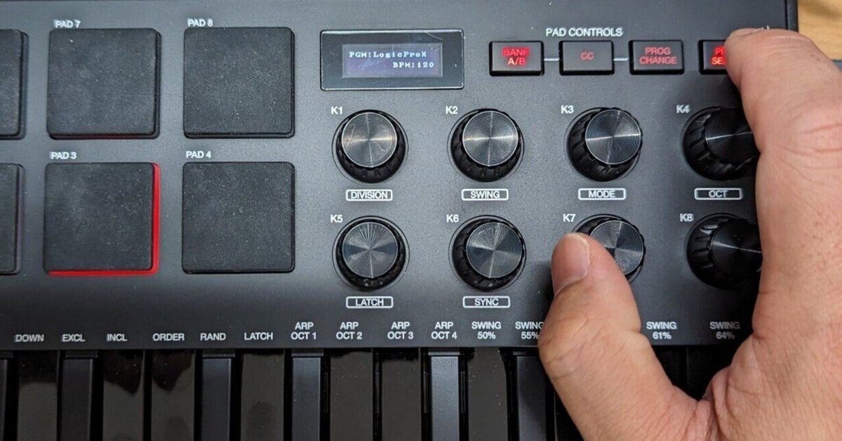 AKAI MPK mini MK3 の使い方備忘録｜ ビジネスラッパー ロック