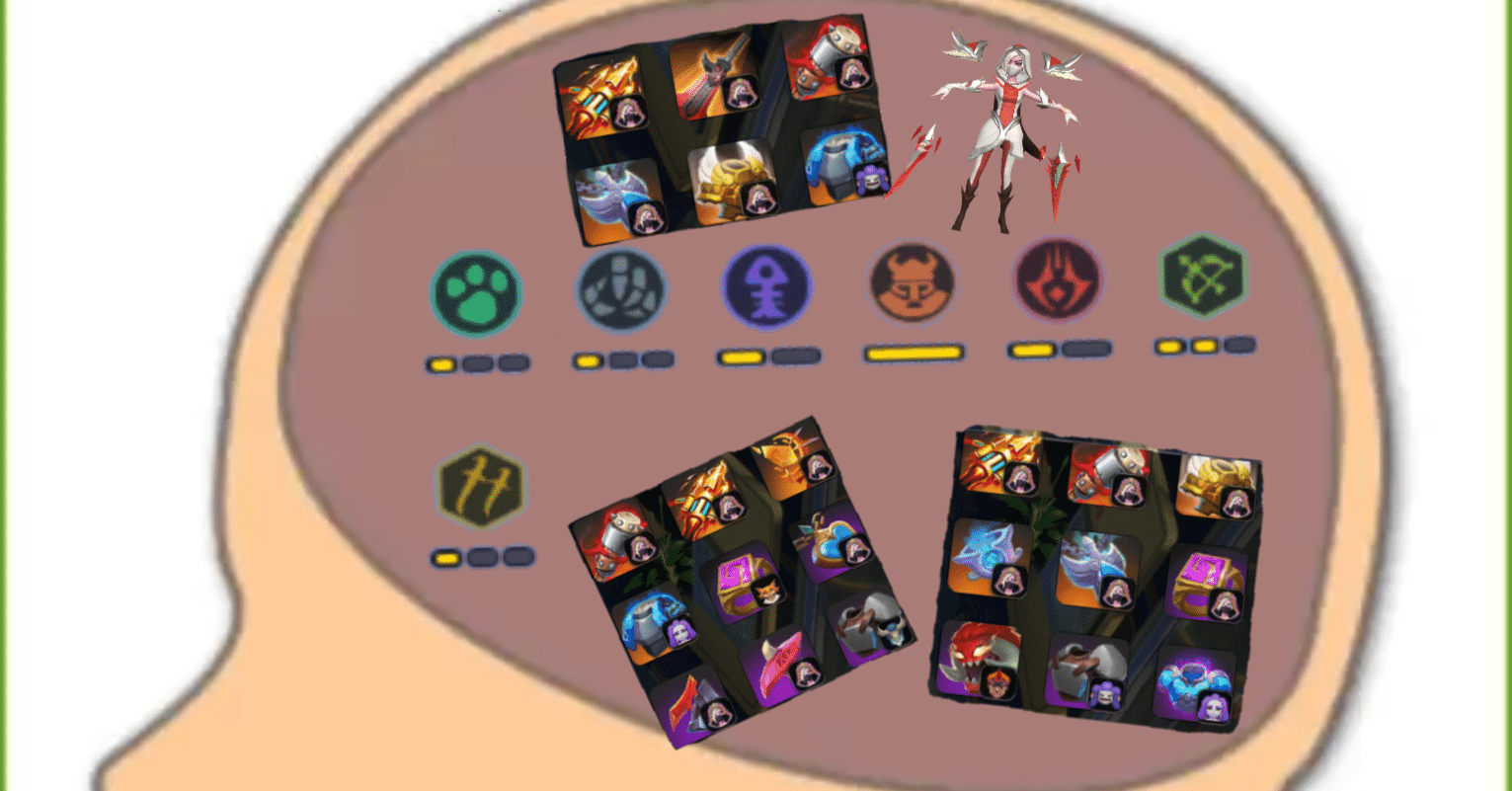 オートチェス】ランク戦におけるハンター６光羽アサシン構成について｜ガルート