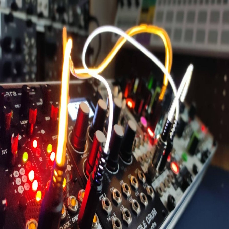 $4 Sparkle patch cable - DIY Eurorack Modular Synthesizer｜HAGIWO