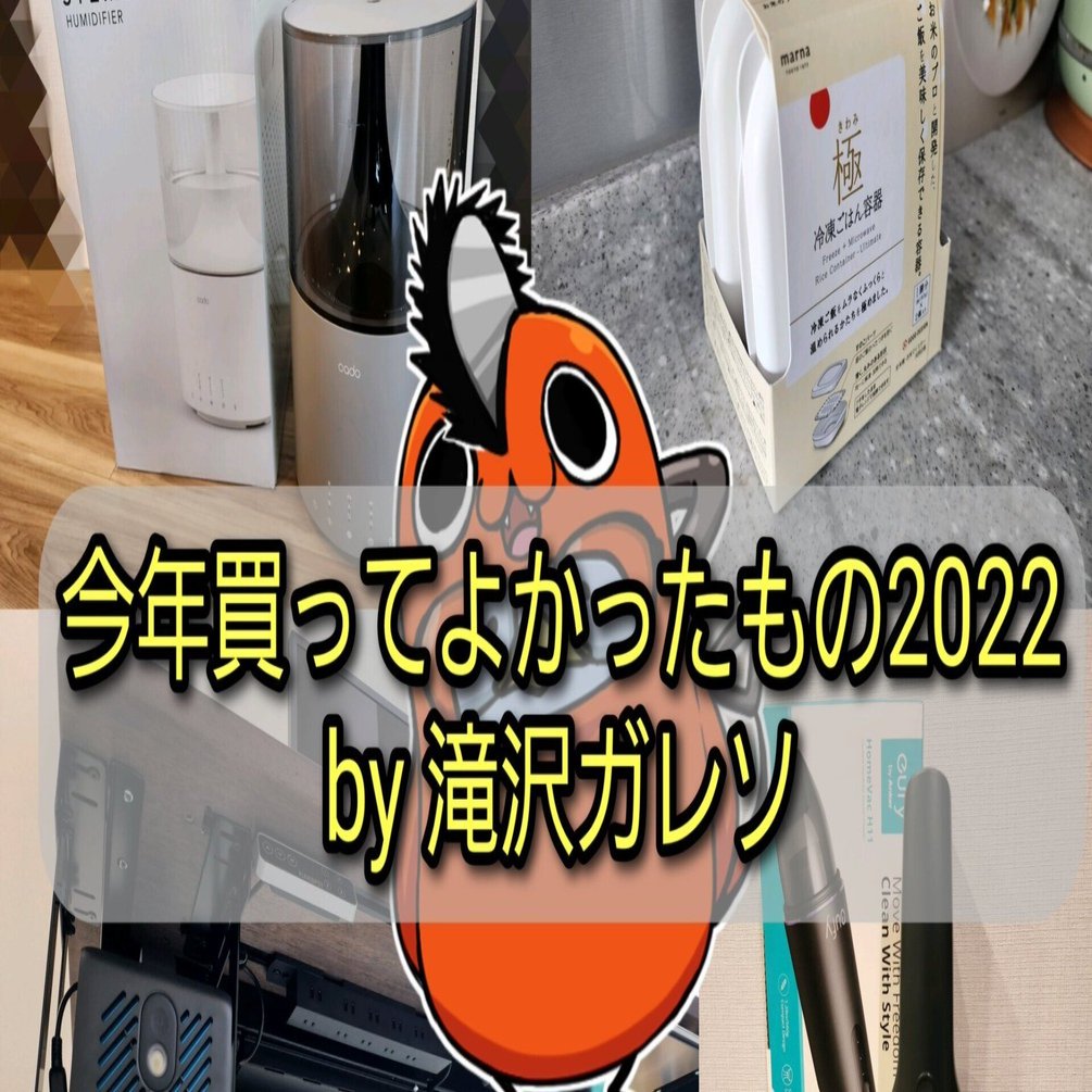2022】今年買ってよかったもの10選【ベストバイ】｜たきざわ