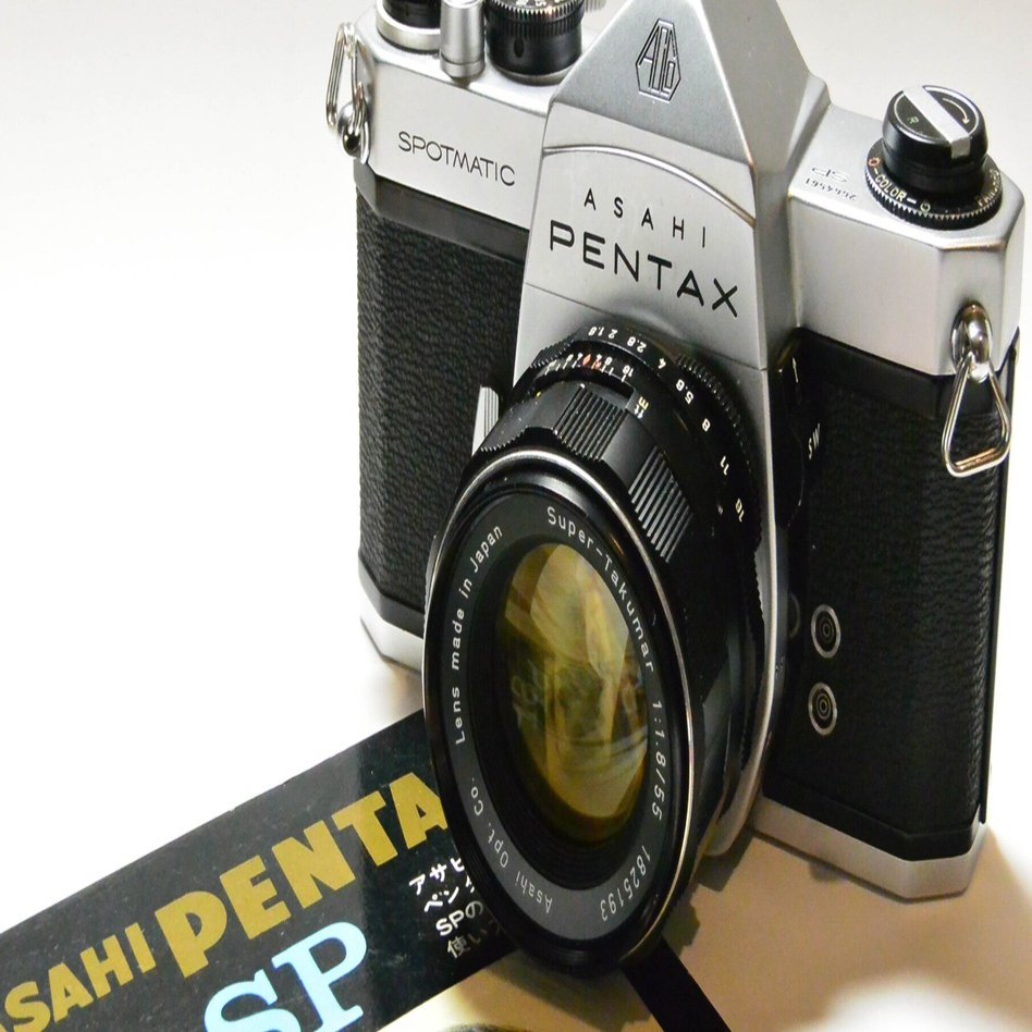 Pentax SP + 55mm f1.8 + 135mm f3.5 レンズ２個