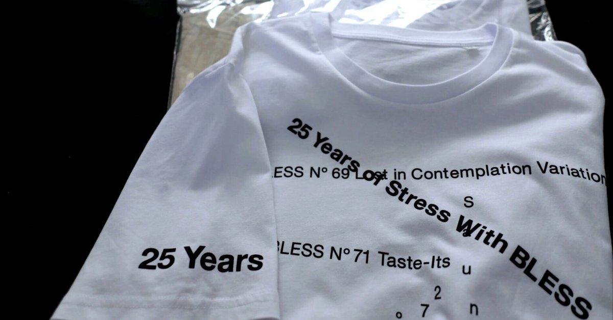 (正規店出品)BLESS N° 77 5311 MULTICOLLECTION IV T-SHIRT BLESS N° 77 MULTICOLLECTION IV T-SHIRT BLACK SS24
