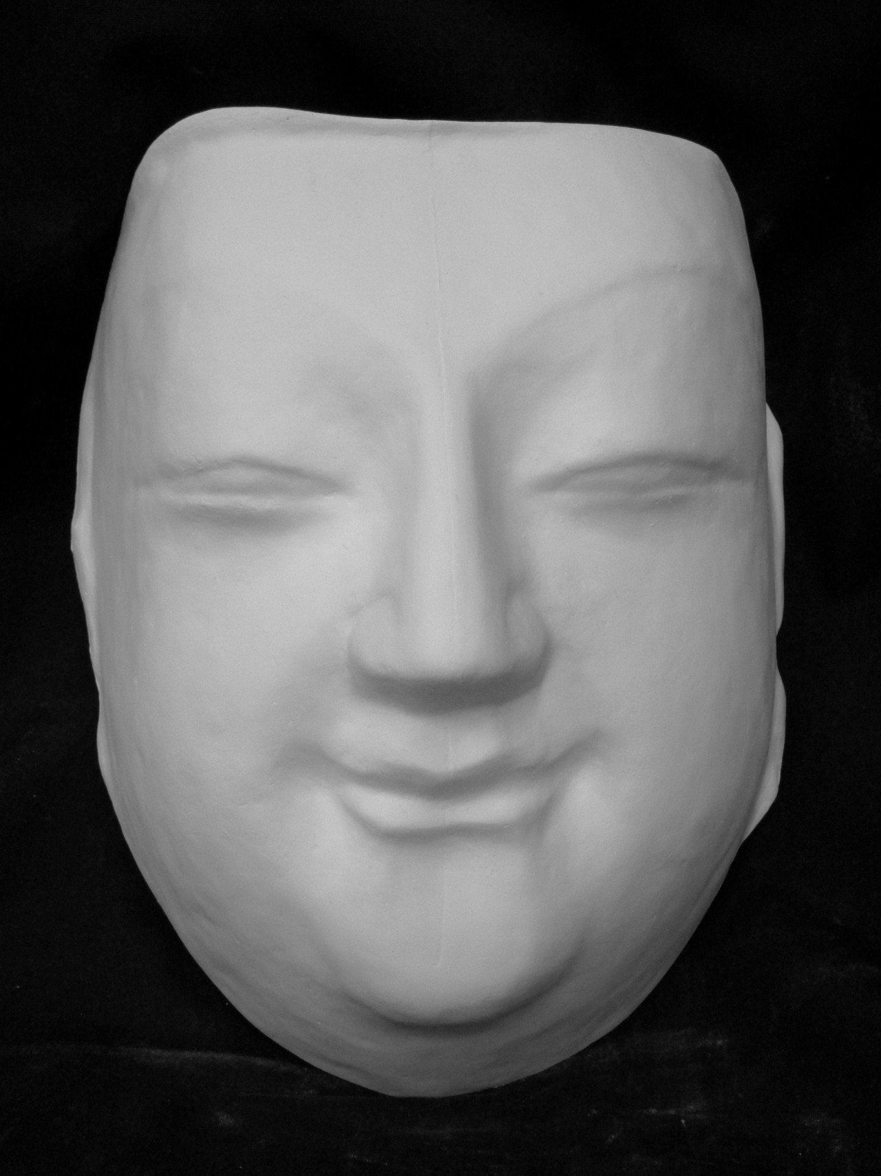 M-485 大同石仏半面｜石膏像ドットコム（脇本）