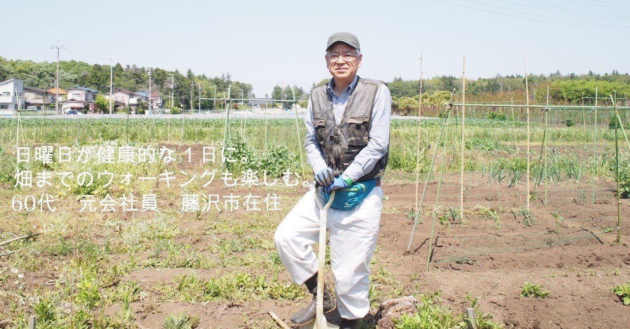 退職後畑を始め 日曜日が健康的な１日に 畑までのウォーキングも楽しむ えと菜園コトモファーム Note